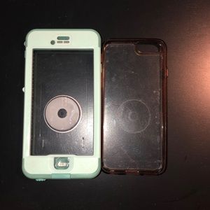 Life proof Teal phone case